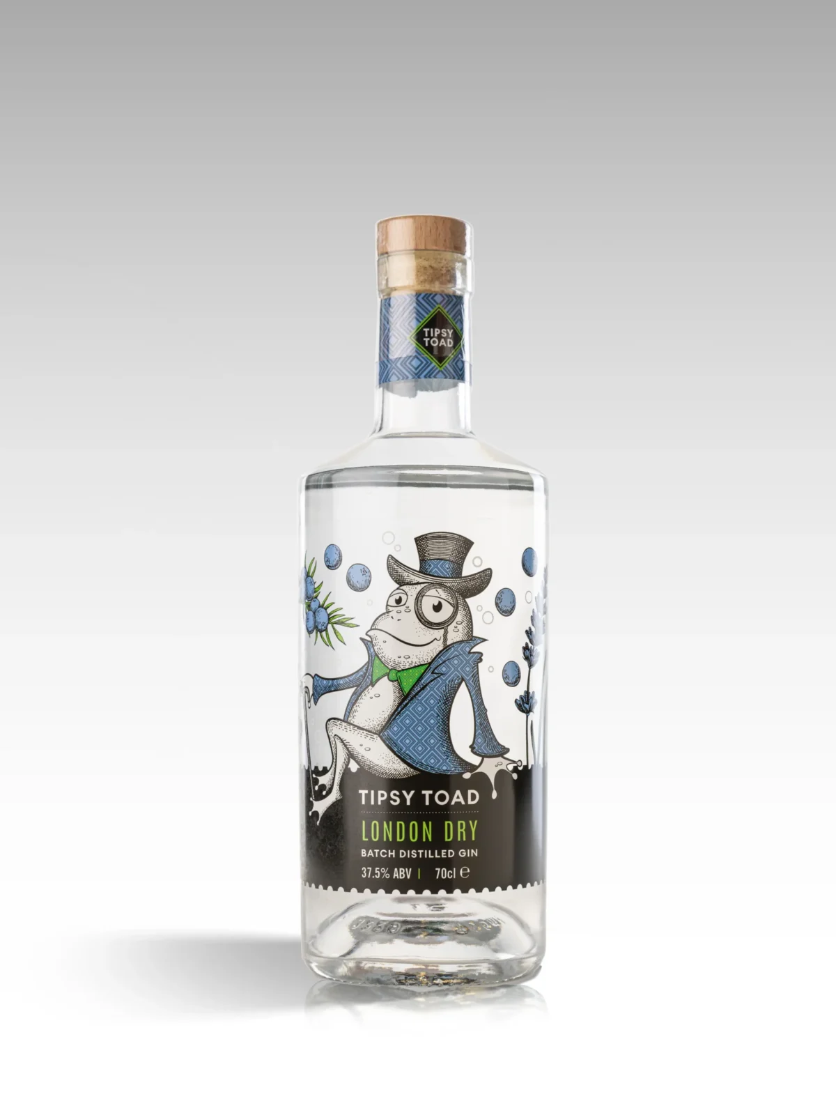 Tipsy Toad's London Dry Gin (70 Cle | 37.5% ABV)