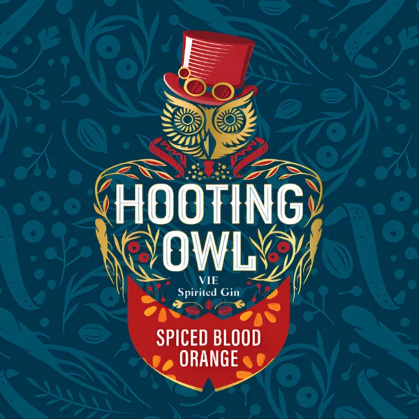 Hooting Owl Distillery's Spiced Blood Orange Gin - Image 4