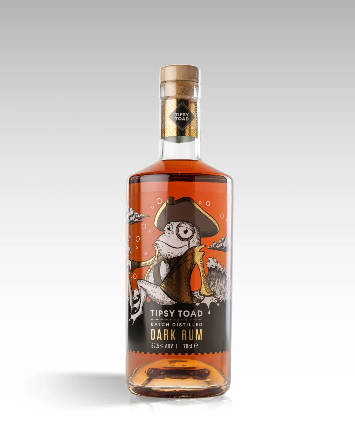 Tipsy Toad's Dark Rum (70 Cle | 37.5% ABV)