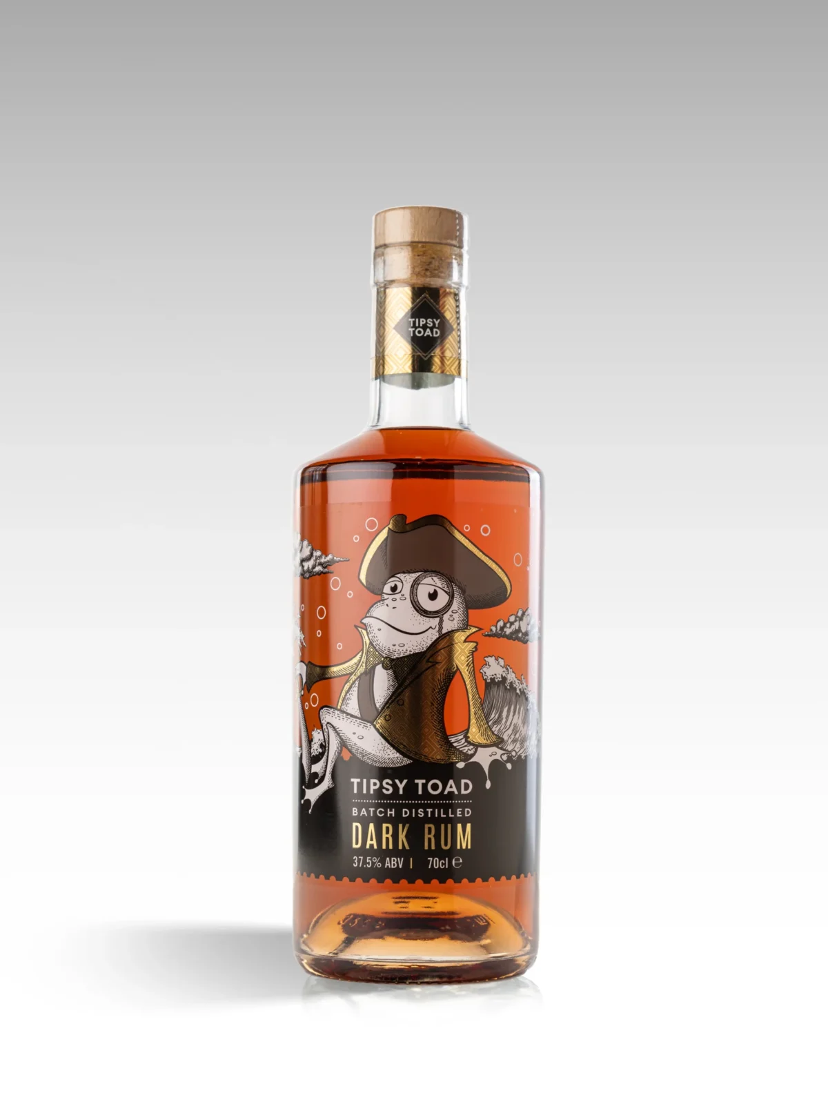 Tipsy Toad's Dark Rum (70 Cle | 37.5% ABV)