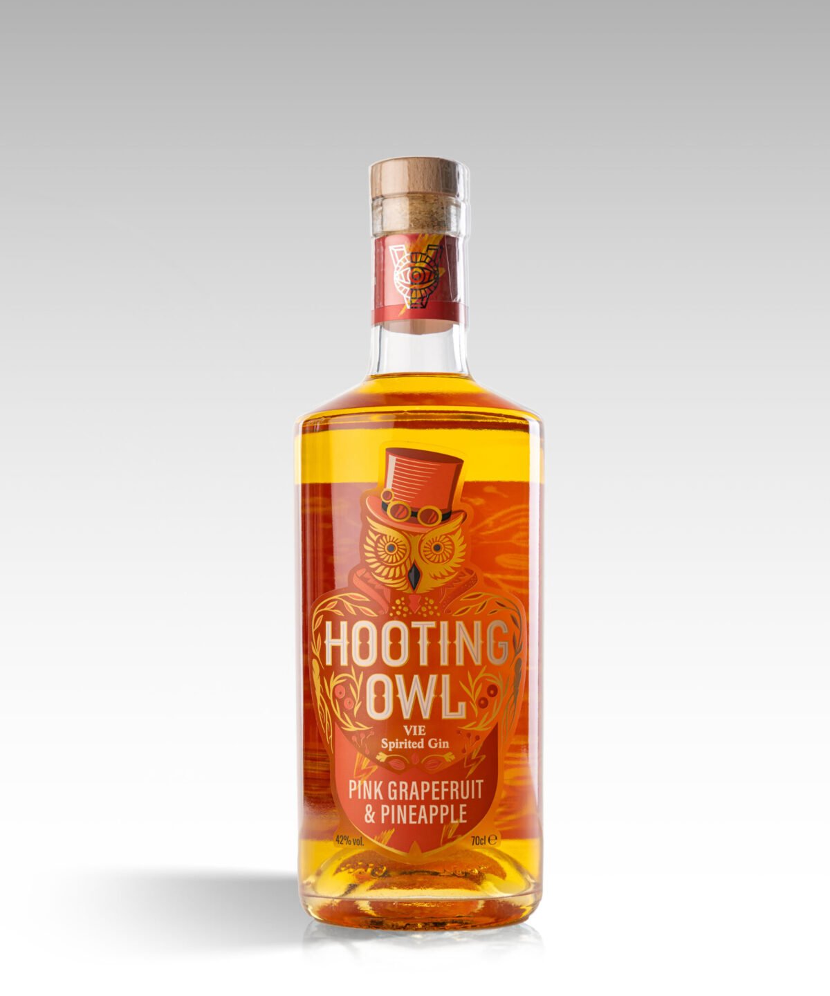Hooting Owl Distillery's Pink Grapefruit & Pineapple (70 Cle | 42% ABV)