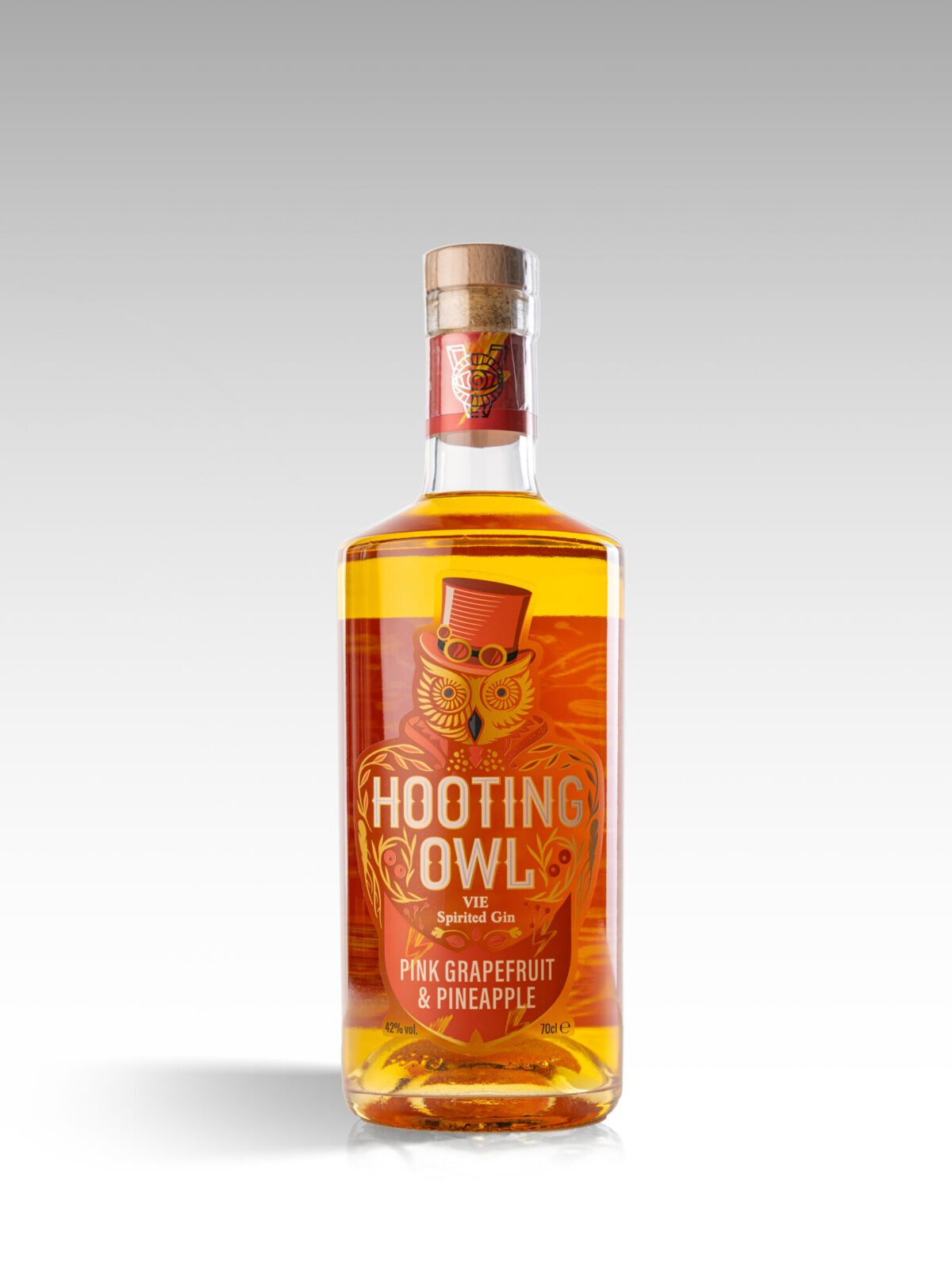 Hooting Owl Distillery's Pink Grapefruit & Pineapple (70 Cle | 42% ABV)