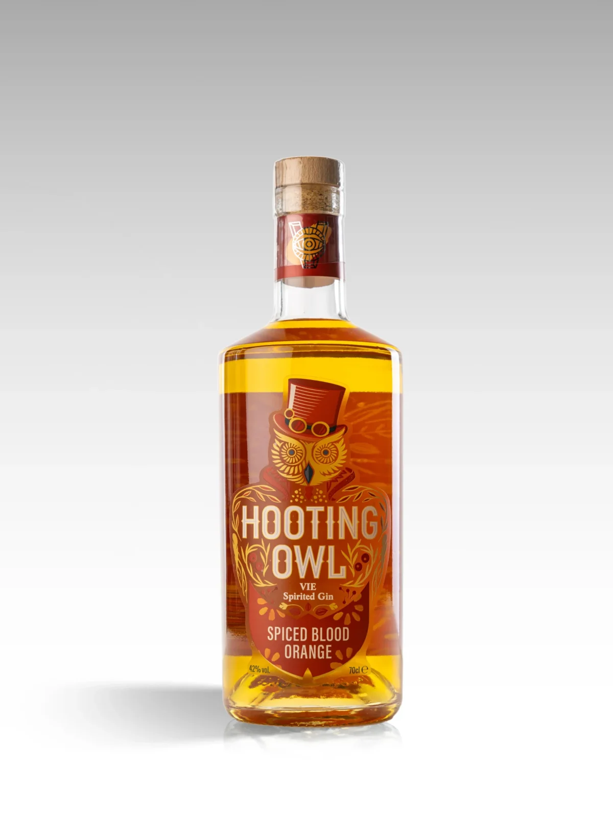 Hooting Owl Distillery's Spiced Blood Orange Gin (70 Cle | 42% ABV)