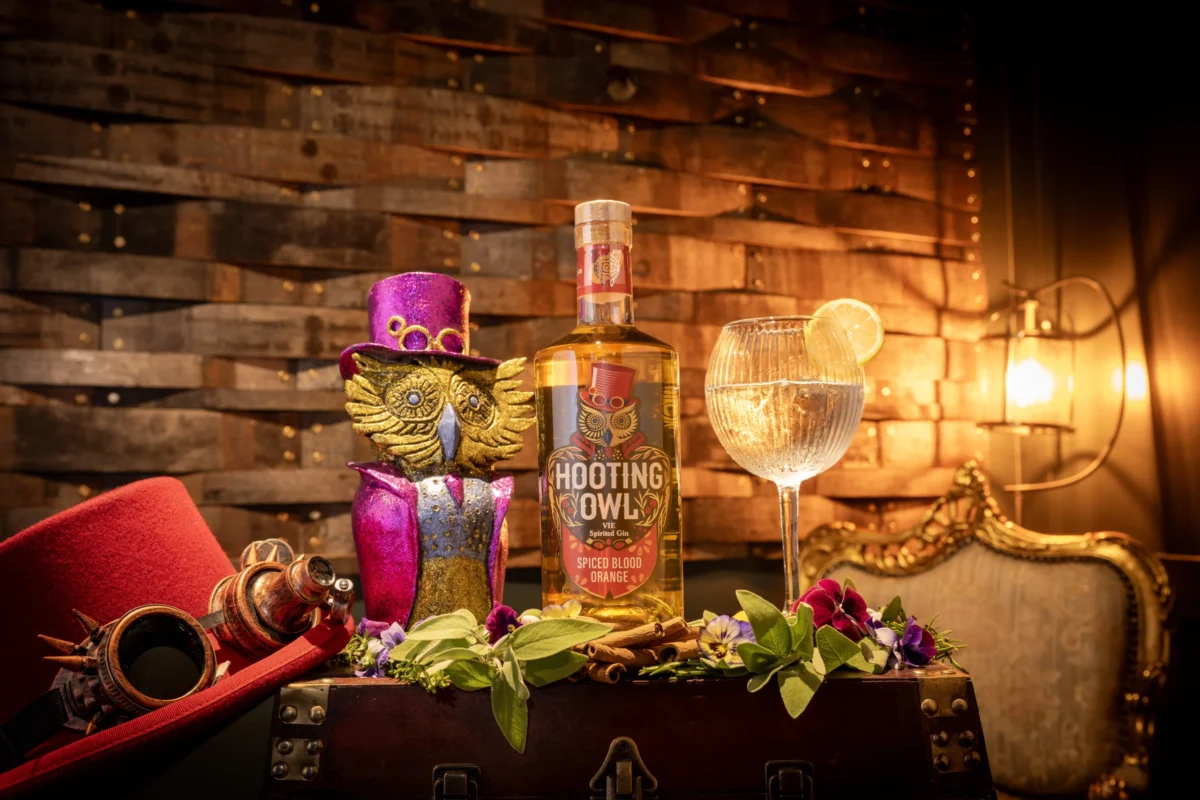Hooting Owl Distillery's Spiced Blood Orange Gin (70 Cle | 42% ABV) - Image 2